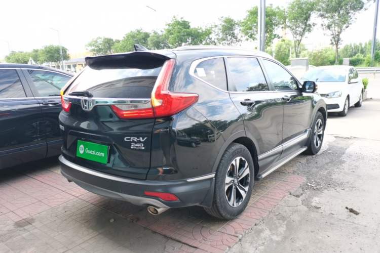 Used Honda CR-V 2017 240TURBO CVT Front-Wheel Drive Fashion Edition Rear Right 45 Deg