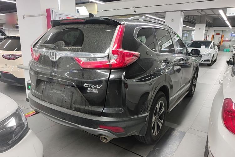 Used Honda CR-V 2017 240TURBO CVT Four-Wheel Drive Luxury Edition Rear Right 45 Deg