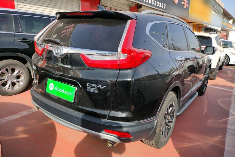 Used Honda CR-V 2017 240TURBO CVT Four-Wheel Drive Luxury Edition Rear Right 45 Deg