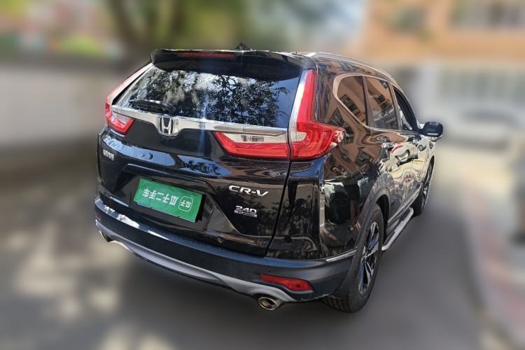 Used Honda CR-V 2017 240TURBO CVT Front-Wheel Drive Fashion Edition Rear Right 45 Deg