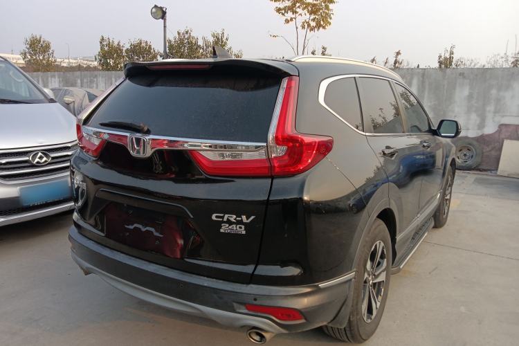 Used Honda CR-V 2017 240TURBO CVT Front-Wheel Drive Fashion Edition Rear Right 45 Deg