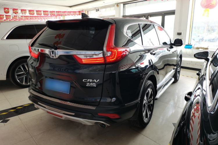 Used Honda CR-V 2017 240TURBO CVT Four-Wheel Drive Luxury Edition Rear Right 45 Deg