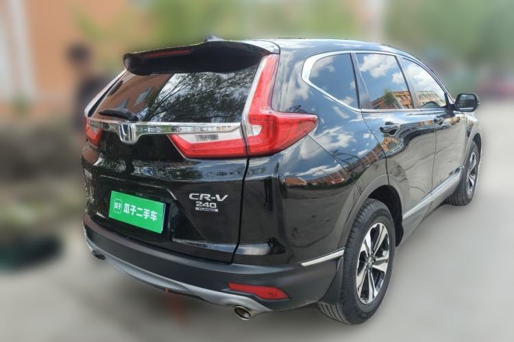 Used Honda CR-V 2017 240TURBO CVT Four-Wheel Drive Luxury Edition Rear Right 45 Deg