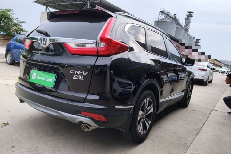 Used Honda CR-V 2017 240TURBO CVT Front-Wheel Drive Fashion Edition Rear Right 45 Deg