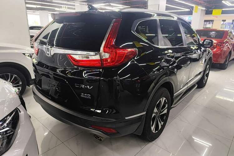 Used Honda CR-V 2017 240TURBO CVT Four-Wheel Drive Luxury Edition Rear Right 45 Deg