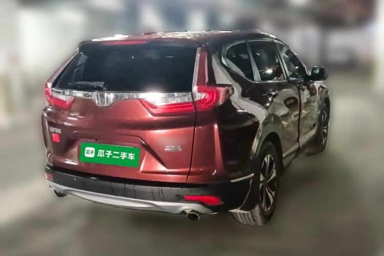 Used Honda CR-V 2017 240TURBO CVT Front-Wheel Drive Fashion Edition Rear Right 45 Deg