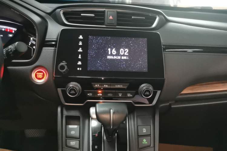 Used Honda CR-V 2017 240TURBO CVT Front-Wheel Drive Fashion Edition Audio And AC Panel