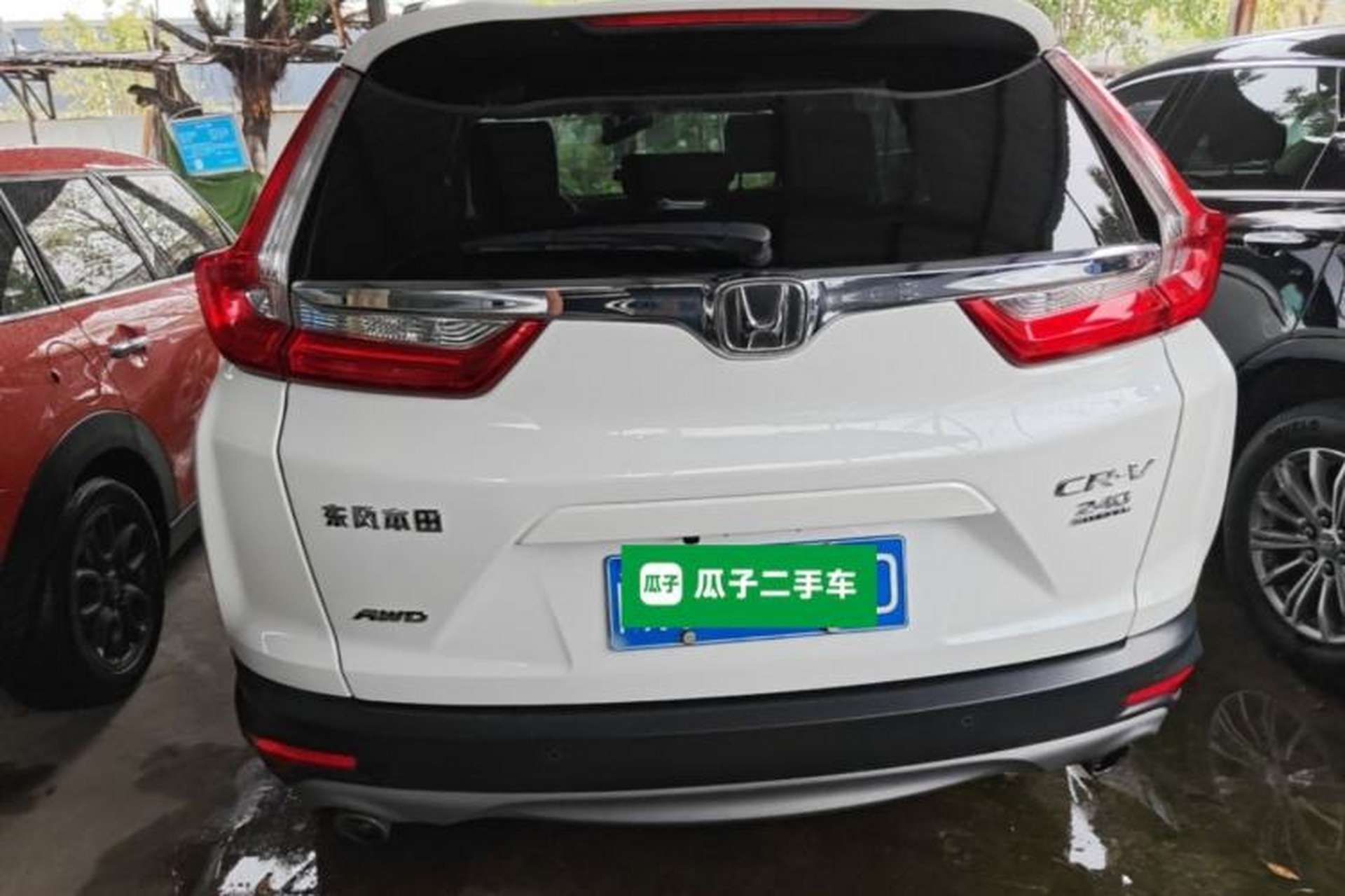 Used Honda CR-V 2017 240TURBO CVT Four-Wheel Drive Luxury Edition Rear