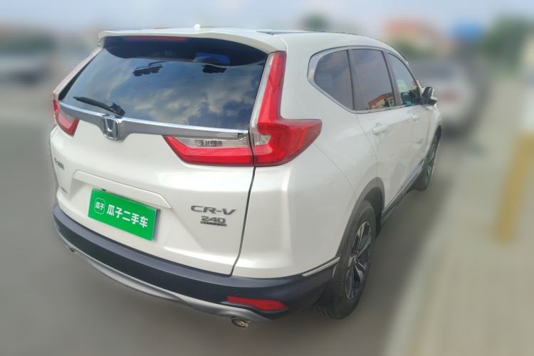 Used Honda CR-V 2017 240TURBO CVT Four-Wheel Drive Luxury Edition Rear Right 45 Deg