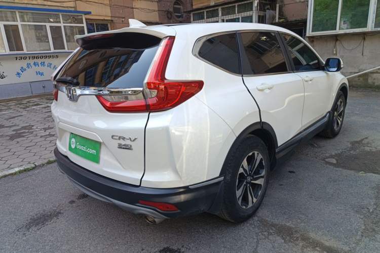 Used Honda CR-V 2017 240TURBO CVT Front-Wheel Drive Fashion Edition Rear Right 45 Deg