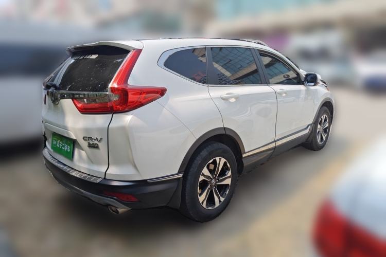 Used Honda CR-V 2017 240TURBO CVT Four-Wheel Drive Luxury Edition Rear Right 45 Deg