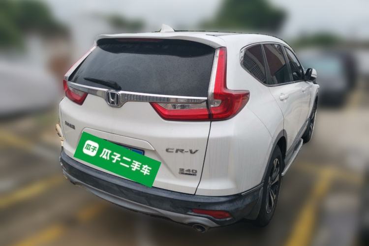 Used Honda CR-V 2017 240TURBO CVT Front-Wheel Drive Fashion Edition Rear Right 45 Deg
