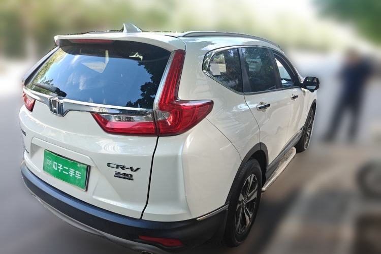 Used Honda CR-V 2017 240TURBO CVT Four-Wheel Drive Luxury Edition Rear Right 45 Deg