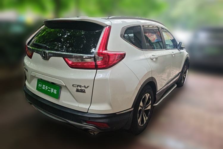 Used Honda CR-V 2017 240TURBO CVT Front-Wheel Drive Fashion Edition Rear Right 45 Deg