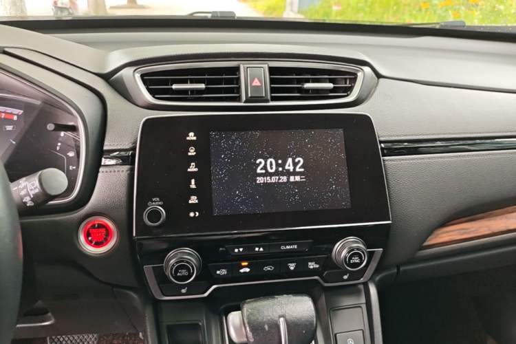 Used Honda CR-V 2019 240TURBO CVT Four-Wheel Drive Luxury Edition China V Emission Standard Audio And AC Panel