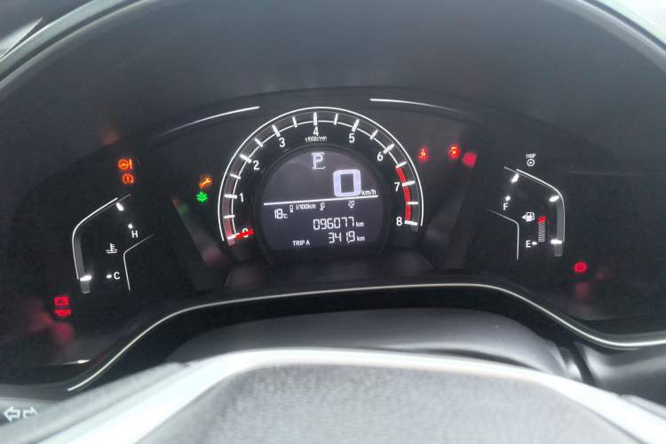 Used Honda CR-V 2019 Brilliant Edition 240TURBO CVT 2WD Comfort Version China VI Emission Standard Instrument Cluster