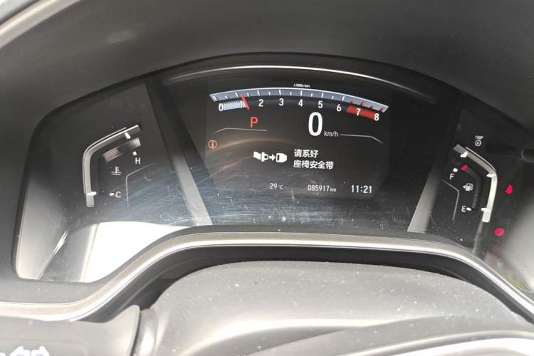 Used Honda CR-V 2019 Brilliant Edition Plus 240TURBO CVT Two-Wheel Drive Fashion Version China VI Emission Standard Instrument Cluster