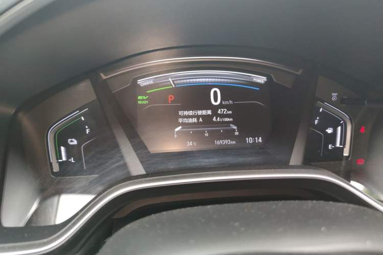 Used Honda CR-V 2019 Rui Hybrid 2.0L 2WD Pure Speed Version China V Emission Standard Instrument Cluster