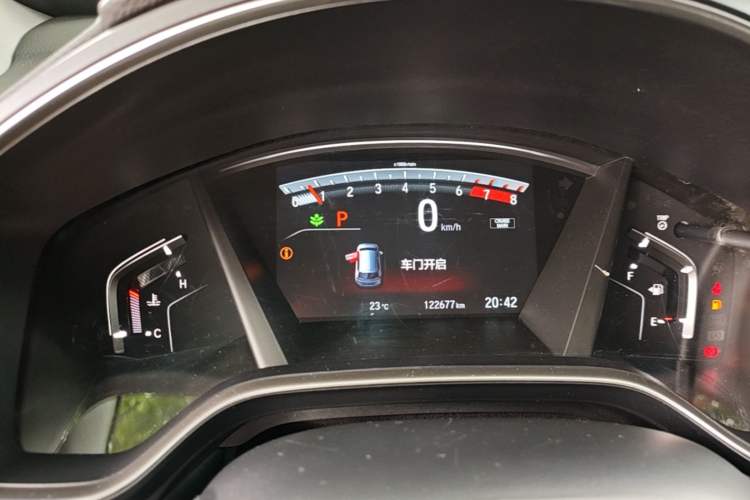 Used Honda CR-V 2019 240TURBO CVT Four-Wheel Drive Luxury Edition China V Emission Standard Instrument Cluster