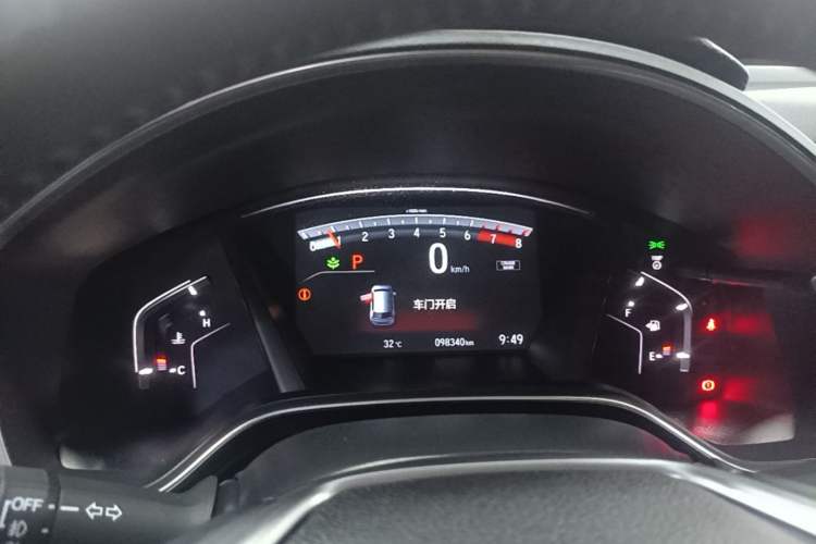 Used Honda CR-V 2019 Brilliant Edition Plus 240TURBO CVT Two-Wheel Drive Fashion Version China VI Emission Standard Instrument Cluster