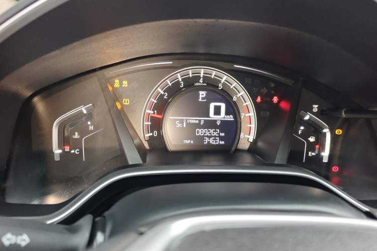 Used Honda CR-V 2019 240TURBO CVT 2WD Comfort Version China VI Emission Standard Instrument Cluster