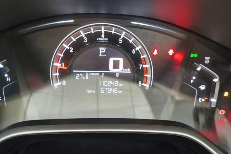Used Honda CR-V 2019 240TURBO CVT 2WD Comfort Version China VI Emission Standard Instrument Cluster