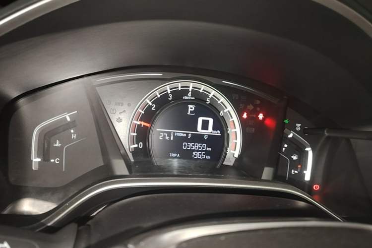 Used Honda CR-V 2019 240TURBO CVT 2WD Comfort Version China VI Emission Standard Instrument Cluster