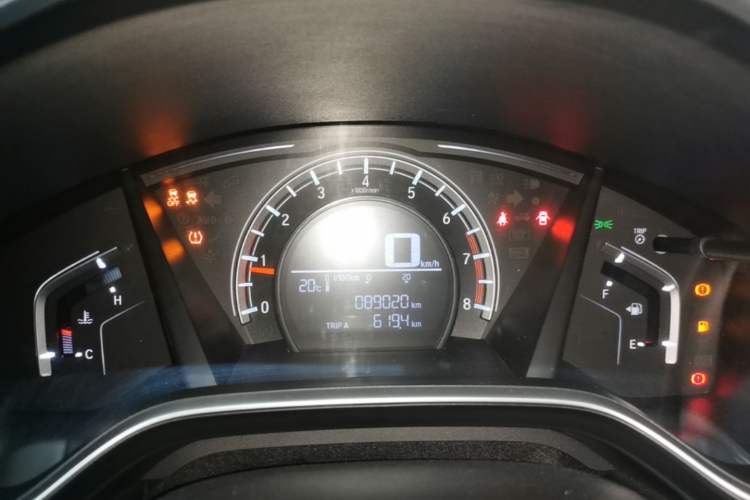 Used Honda CR-V 2019 240TURBO CVT 2WD Comfort Version China VI Emission Standard Instrument Cluster