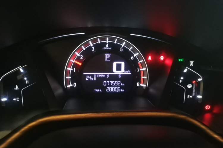 Used Honda CR-V 2019 240TURBO CVT 2WD Comfort Version China VI Emission Standard Instrument Cluster