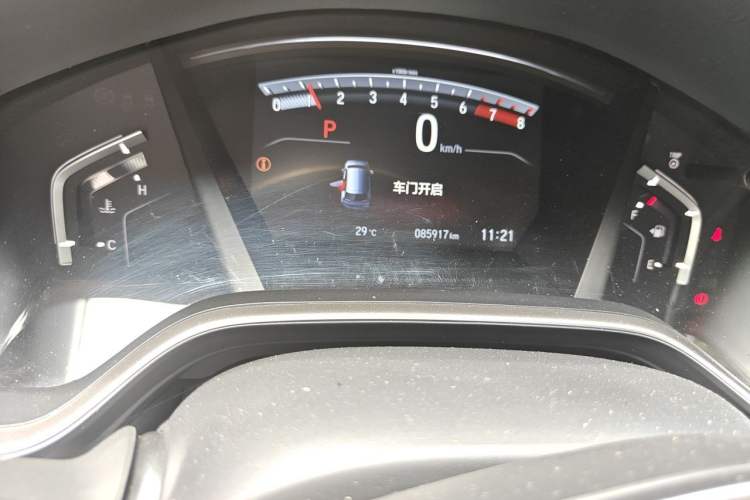 Used Honda CR-V 2019 Brilliant Edition Plus 240TURBO CVT Two-Wheel Drive Fashion Version China VI Emission Standard Odometer Close Up