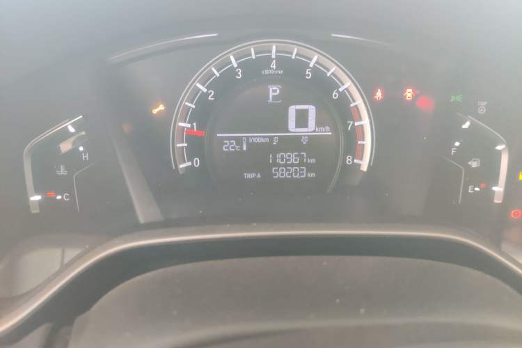 Used Honda CR-V 2019 240TURBO CVT 2WD Comfort Version China V Odometer Close Up