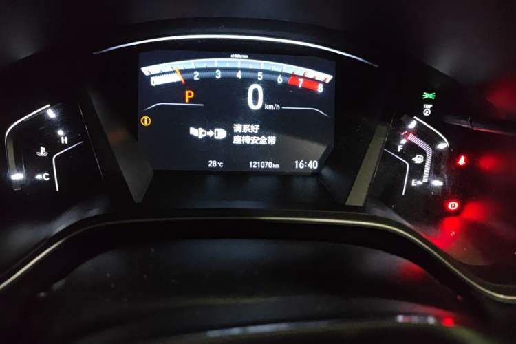 Used Honda CR-V 2019 240TURBO CVT 2WD Fashion Edition China VI Odometer Close Up