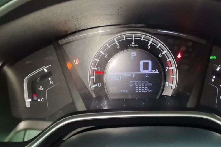 Used Honda CR-V 2019 240TURBO CVT 2WD Comfort Version China V Odometer Close Up