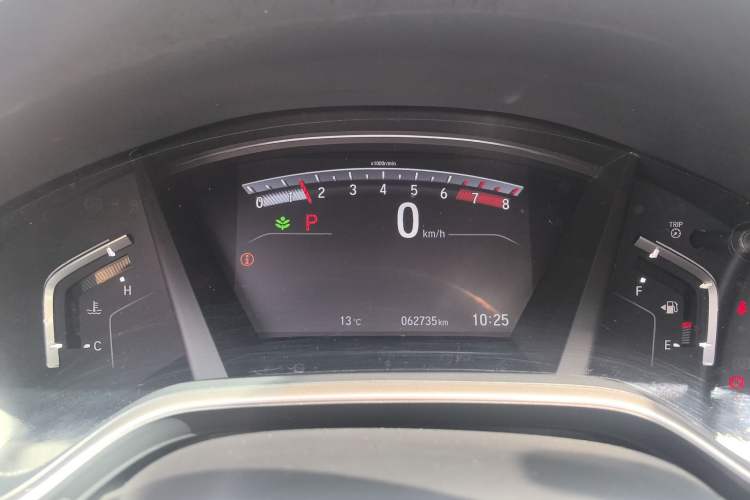 Used Honda CR-V 2019 240TURBO CVT Four-Wheel Drive Luxury Edition China V Emission Standard Odometer Close Up