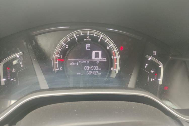 Used Honda CR-V 2019 Brilliant Edition 240TURBO CVT 2WD Comfort Version China VI Emission Standard Odometer Close Up