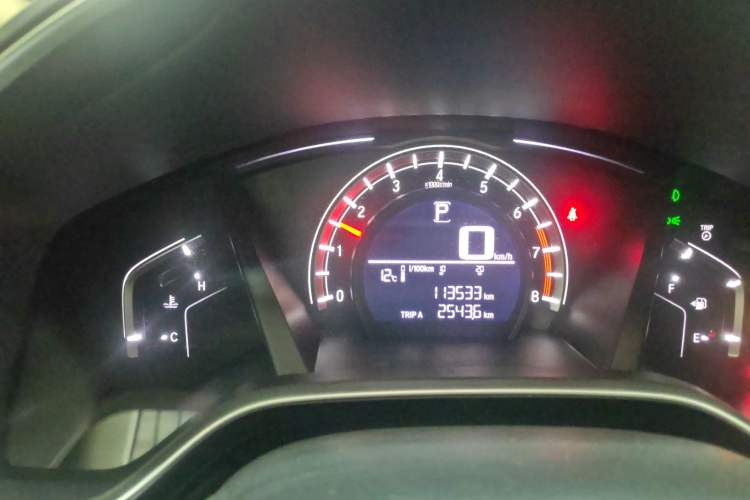 Used Honda CR-V 2019 240TURBO CVT 2WD Comfort Version China V Odometer Close Up