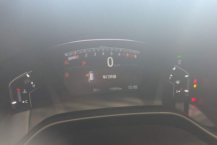 Used Honda CR-V 2019 240TURBO CVT 2WD Fashion Edition China VI Odometer Close Up