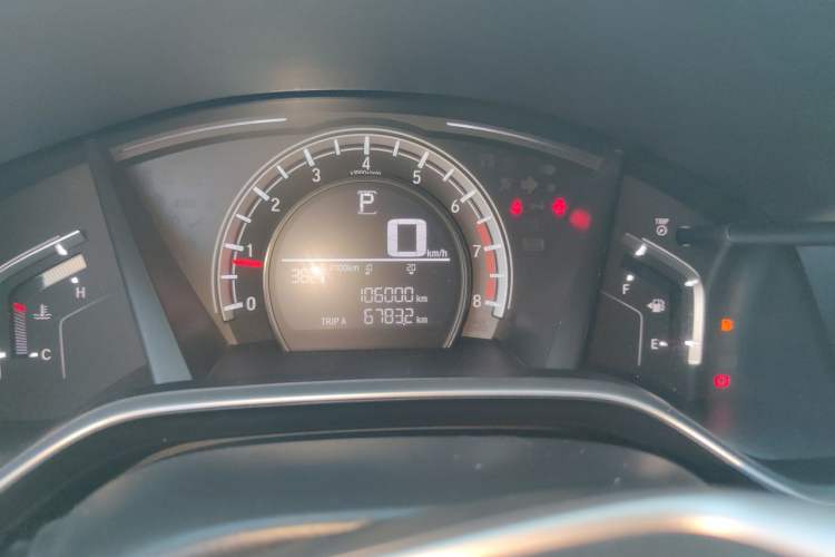 Used Honda CR-V 2019 240TURBO CVT 2WD Comfort Version China VI Emission Standard Odometer Close Up
