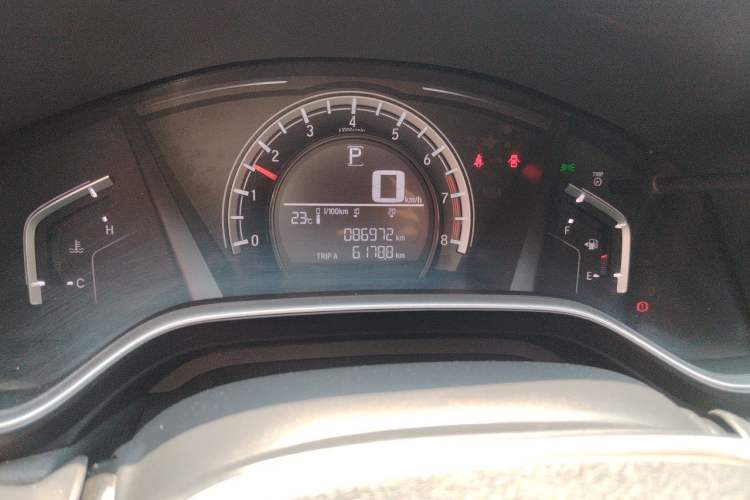 Used Honda CR-V 2019 240TURBO CVT 2WD Comfort Version China VI Emission Standard Odometer Close Up