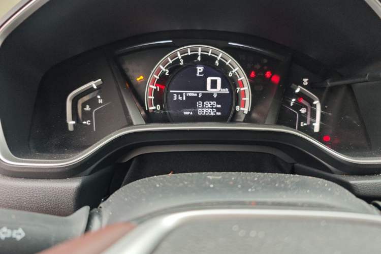 Used Honda CR-V 2019 240TURBO CVT 2WD Comfort Version China VI Emission Standard Odometer Close Up