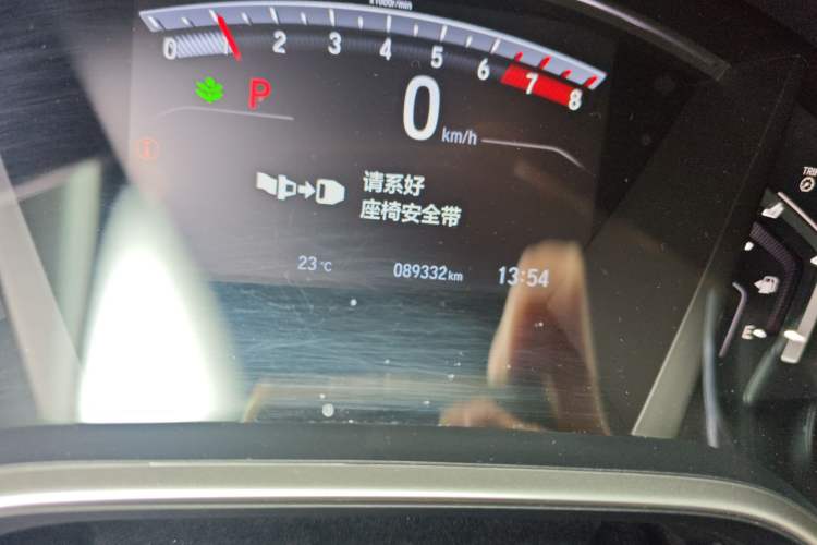 Used Honda CR-V 2019 240TURBO CVT 2WD Fashion Edition China VI Odometer Close Up