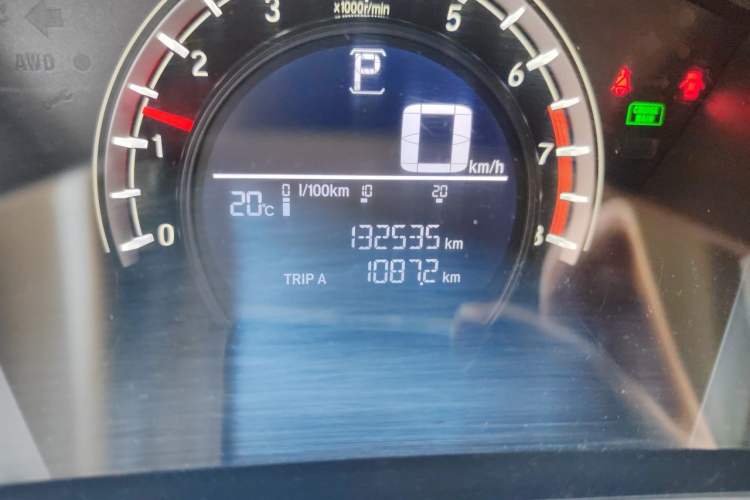 Used Honda CR-V 2019 240TURBO CVT 2WD Comfort Version China V Odometer Close Up