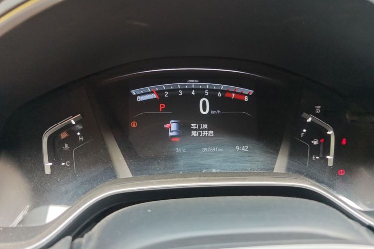 Used Honda CR-V 2019 240TURBO CVT 2WD Fashion Edition China V Odometer Close Up