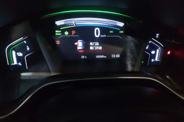 Used Honda CR-V 2019 Rui Hybrid 2.0L 2WD Pure Speed Version China V Emission Standard Odometer Close Up