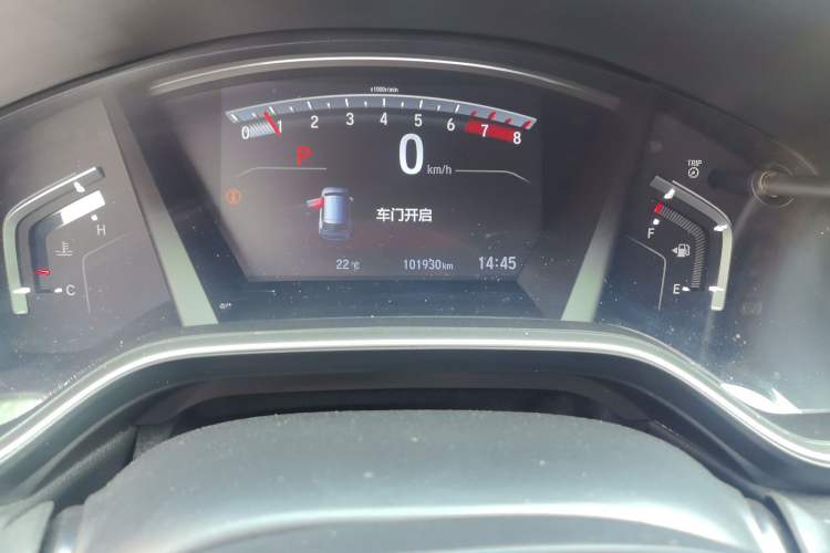 Used Honda CR-V 2019 Brilliant Edition Plus 240TURBO CVT Two-Wheel Drive Fashion Version China VI Emission Standard Odometer Close Up