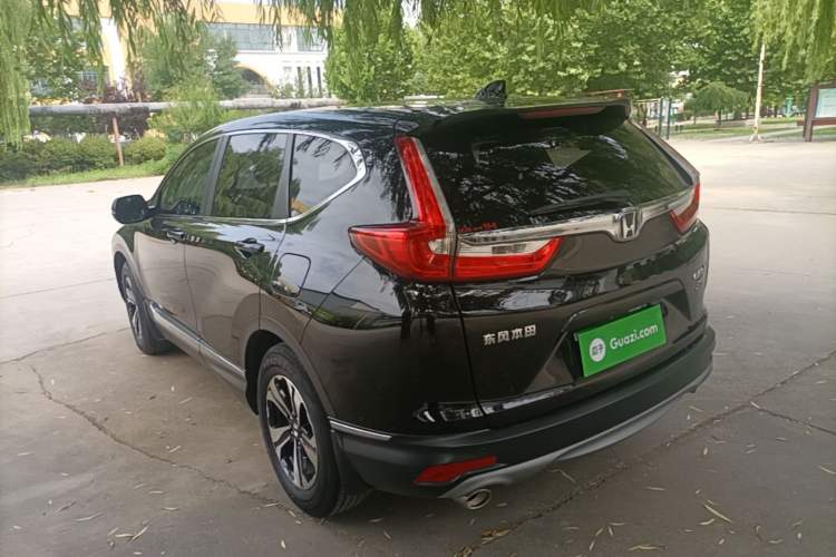 Used Honda CR-V 2019 240TURBO CVT 2WD Fashion Edition China V Rear Left 45 Deg