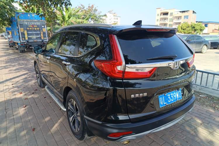 Used Honda CR-V 2019 240TURBO CVT 2WD Fashion Edition China V Rear Left 45 Deg