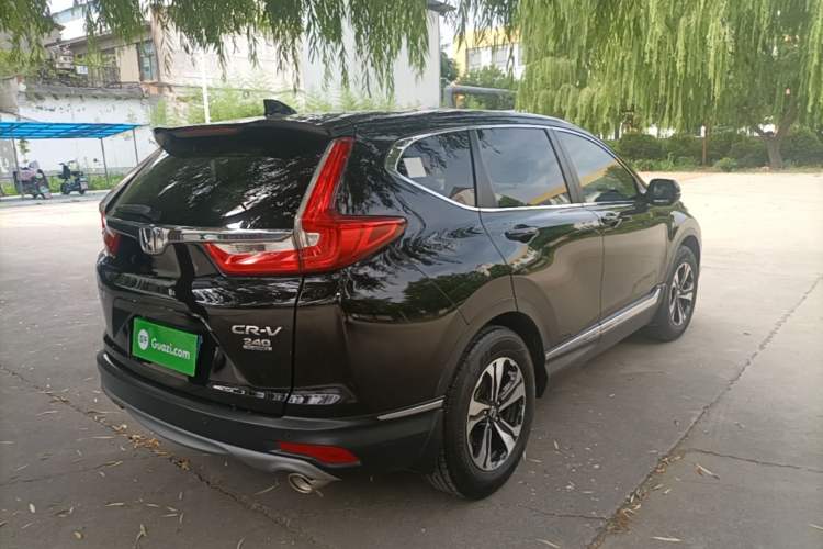 Used Honda CR-V 2019 240TURBO CVT 2WD Fashion Edition China V Rear Right 45 Deg