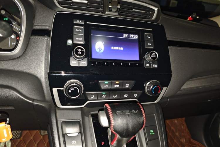 Used Honda CR-V 2019 240TURBO CVT 2WD Comfort Version China VI Emission Standard Audio And AC Panel