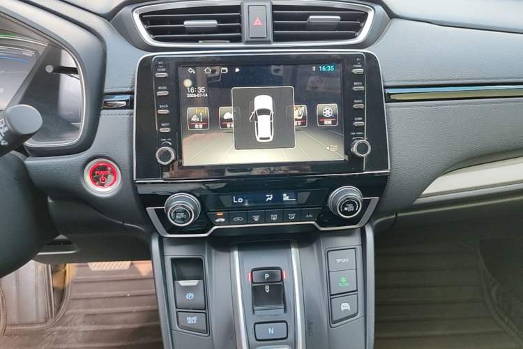 Used Honda CR-V 2019 Rui Hybrid 2.0L 2WD Pure Speed Version China VI Emission Standard Audio And AC Panel